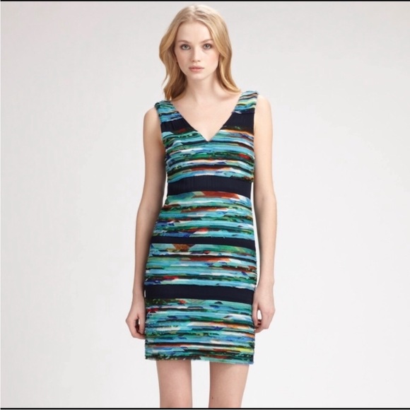 Rag & Bone Blue Watercolor Harley Dress - Picture 2 of 4